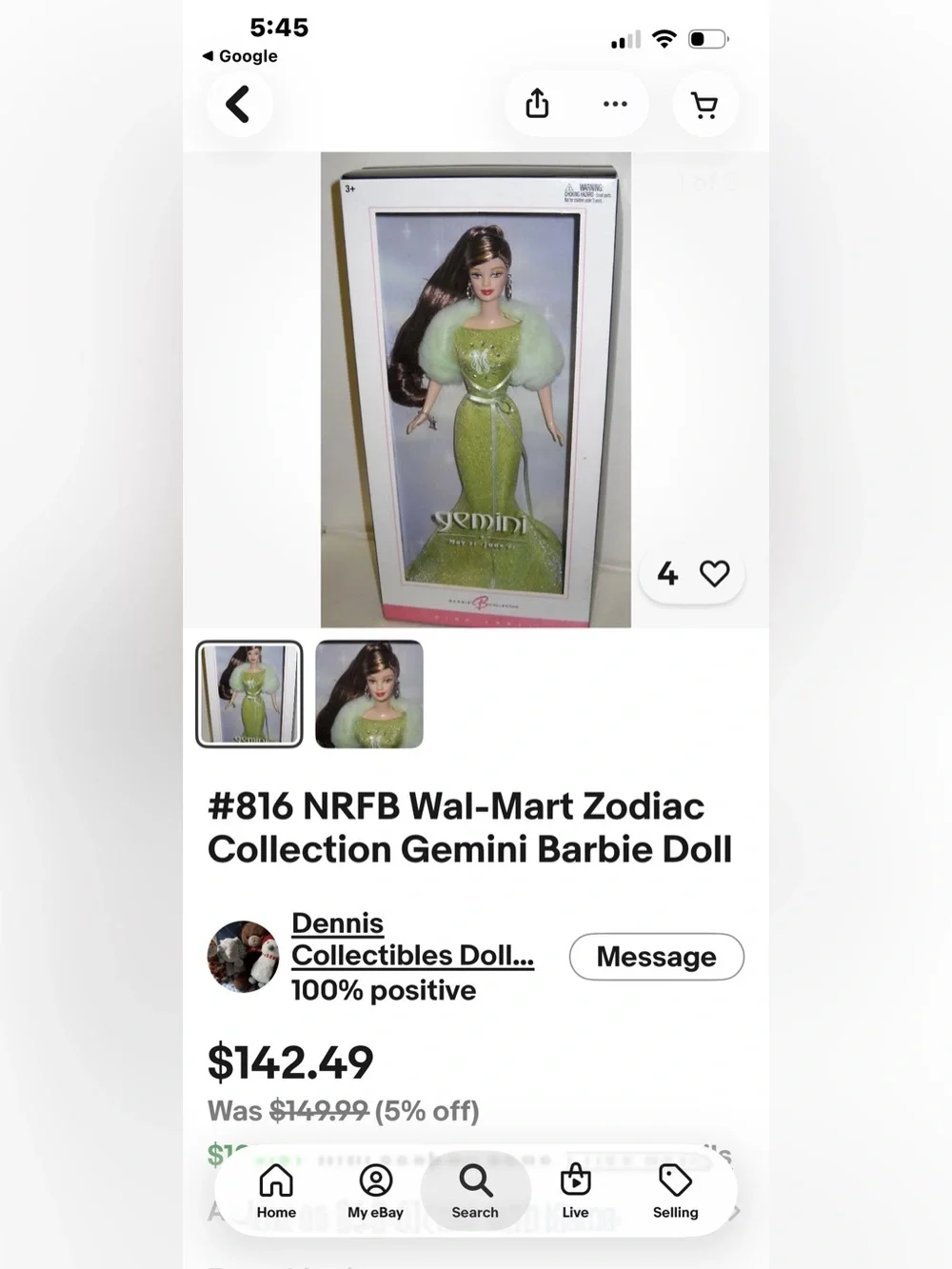 Barbie in Sparkling Lime Green Evening Gown